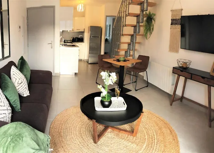 T2, Vue Lac, Climatise, Parking, Confort アパート *